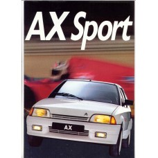 AX Brochure, Sport, 1987